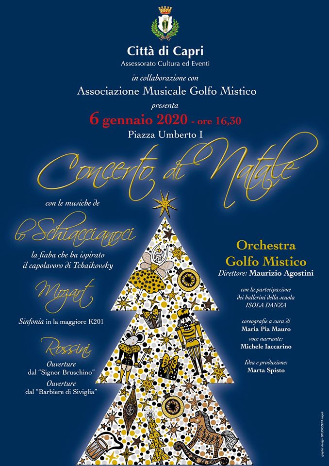 Natale 6 Gennaio.Epifania Concerto Di Natale Nella Piazzetta Di Capri Con L Orchestra Golfo Mistico Capri News